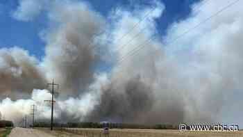 Wildfire forces evacuation of Drayton Valley, Brazeau County in west-central Alberta