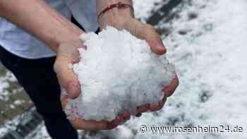 Unwetter sorgt für winterliche Verhältnisse in Südbaden