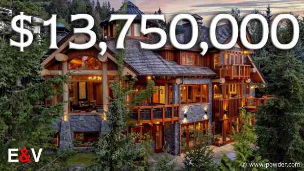 Inside A $13.7 Million Whistler Ski Chalet