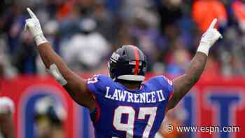 Giants DT Lawrence gets 4-year/$90M extension