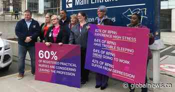 Third of Ontario nurses thinking about quitting, unions say at St. Joe’s in Hamilton