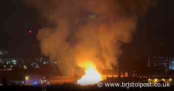 LIVE Bristol harbour fire: explosions as huge blaze rips thought Underfall boat  yard