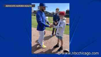 10-Year-Old Brain Tumor Survivor Becomes Cubs Honorary Bat Boy