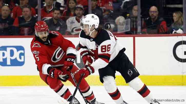 Hurricanes top Devils, go up 2-0 in 2nd-round playoff series