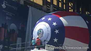 Navy to christen submarine Massachusetts Saturday at Newport News Shipbuilding