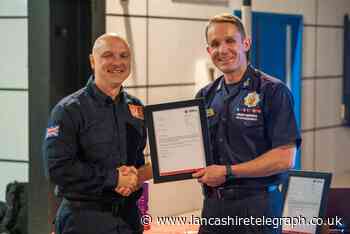 Ramsbottom fire station boss praised after rescue work in Turkey
