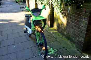 Man used watering can to put out Lime e-bike fire in Hackney