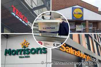Lurpak butter prices at Tesco, Sainsbury's, Lidl and more