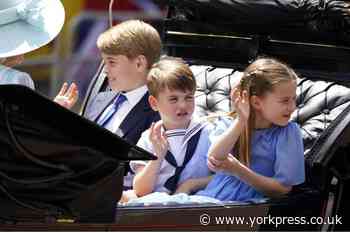 Prince and Princess of Wales' children to travel in King's procession