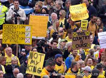 Coronation: Just Stop Oil protestors appear to be arrested
