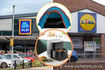 Aldi and Lidl: What's in the middle aisles on Sunday, May 7