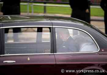 Coronation: King Charles III arrives at Buckingham Palace