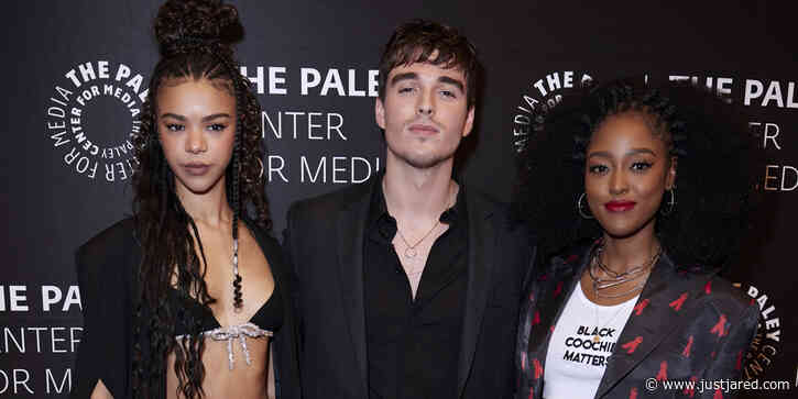 The Young Stars of 'Queen Charlotte' Showed Off Their Edgy Style For Paley Center Screening