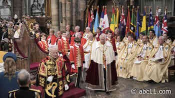 Coronation live updates: King Charles moves to coronation chair for most sacred part of service