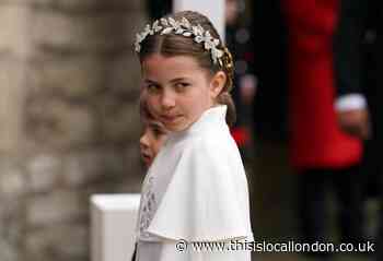 Princess Charlotte & Princess of Wales match at King's coronation