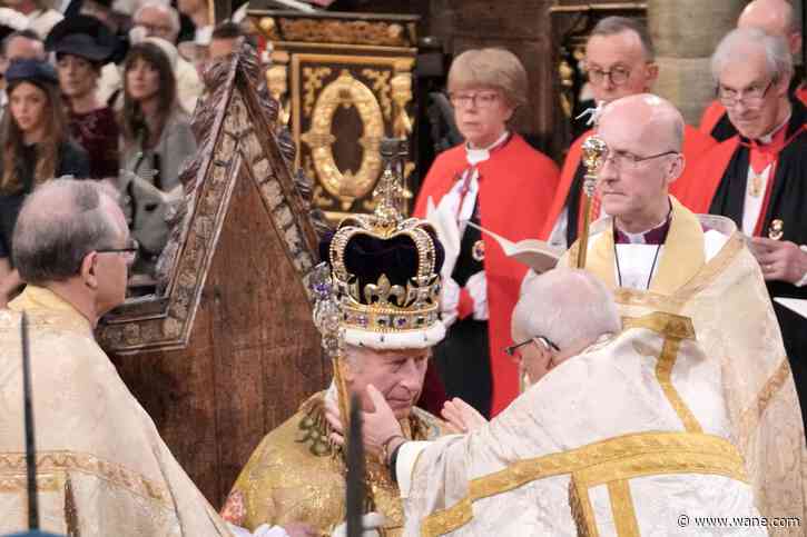 WATCH: Charles III crowned in ancient rite at Westminster Abbey