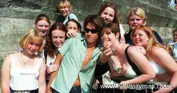 Hundreds of faces at two massive Radio 1 roadshows in East Yorkshire in the late 90s