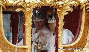 Coronation LIVE: Crowned King and Queen arrive at Buckingham Palace in Gold State Coach