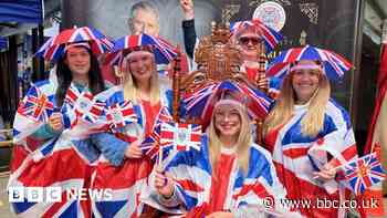 Crowds turn out for Coronation events in north-west England
