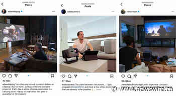 Wait… What? Oscar-winning filmmakers are using this portable projector from JMGO???