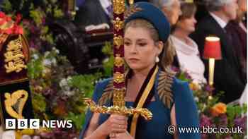 Penny Mordaunt first woman to present sword to King