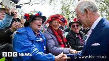King's Coronation: Pensioners from the south meet King Charles III