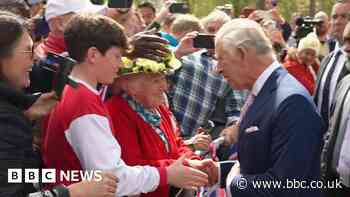 King's Coronation: Dorset pensioners meet King Charles III