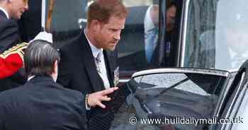 Prince Harry doesn't hang around and catches US flight straight after Coronation