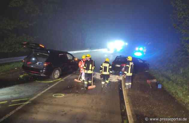 FW Wipperfürth: Einsatz | Öl und Benzin nach Verkehrsunfall [TH1]
