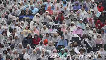 Regen bei der Krönung ist keine Ausnahme