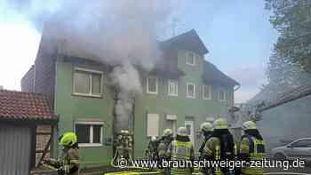 Feuer in Helmstedt: Großeinsatz am Georg-Calixt-Platz
