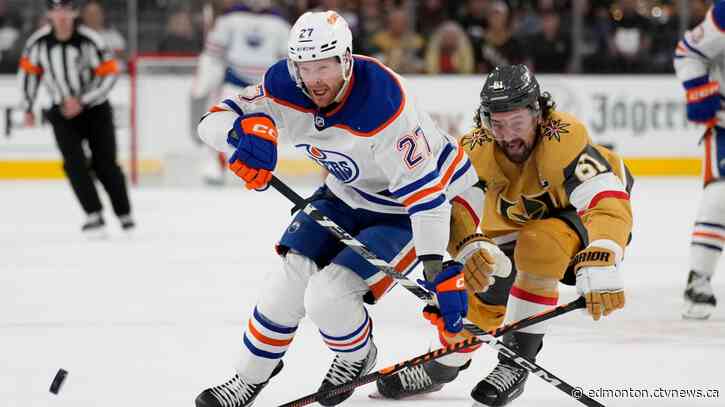 Oilers seek better effort vs. Knights after latest Game 1 flop