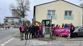 Mehr Tempo im Internet: Telekom startet Glasfaserausbau in Waldkraiburg
