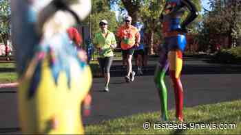 Those headless mannequins are back at the Denver Colfax Marathon