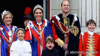 Prince Louis steals the show at King Charles' coronation