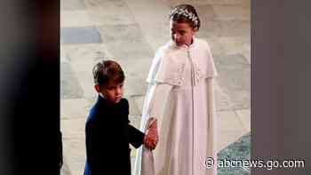 WATCH:  Young royals steal the show at king's coronation