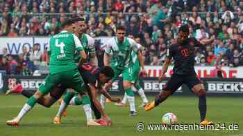 Schmidts Traumtor bringt nichts ein: Werder verliert knapp gegen den FC Bayern