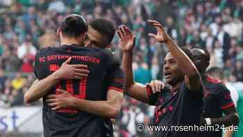 Rekordsieg in Bremen: Bayern weiter auf Titelkurs