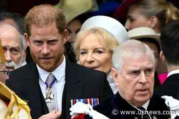 Prince Harry an Odd Man Out at Father's Coronation Spectacle