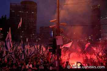 Thousands of Israelis Protest Government Legal Change Plans