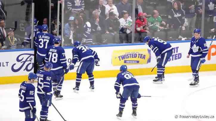 Leafs head south looking to climb out of 0-2 hole: ‘A lot of hockey left’