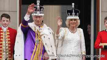 Tradition, Party und Protest: Charles und Camilla gekrönt