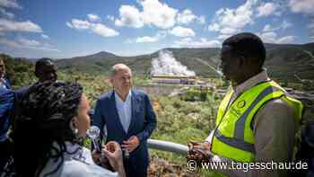 Kanzlerbesuch in Kenia: Scholz für stärkere Nutzung von Erdwärme