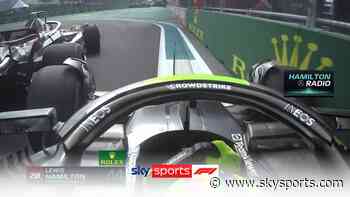 Hamilton hits the wall in qualifying!