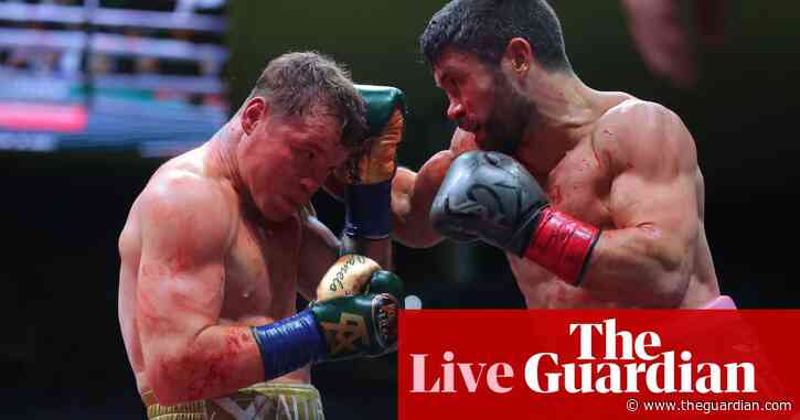 Canelo Álvarez defeats John Ryder by unanimous decision to retain titles – live