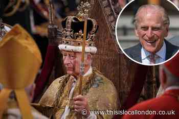 King Charles III paid tribute to Prince Philip at Coronation