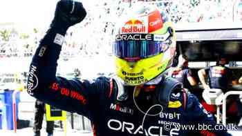 Miami Grand Prix: Sergio Perez on pole & Max Verstappen ninth as red flag curtails qualifying
