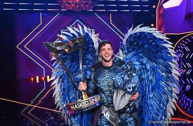 Überraschende Enthüllung. Strahlender Sieger. "The Masked Singer" dominiert den Samstagabend / Luca Hänni gewinnt