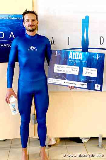 Rencontre avec Clément Lesaffre, un Niçois qualifié pour les Mondiaux d’apnée