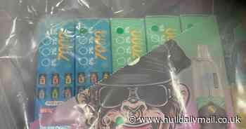 1,000 vapes eight-times stronger than legal limit seized from shop